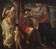 Nicolas Poussin The Inspiration of the Poet France oil painting reproduction
